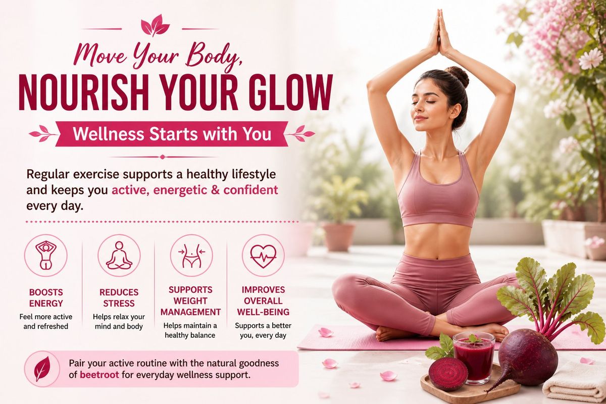 Beetroot Powder complete infographic — nutrition, recipes and daily routine